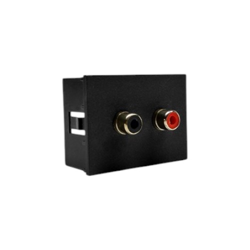 CONECTOR TOMA PARLANTE RCA GRIS G7948